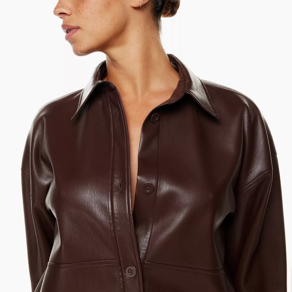 Aritzia Babaton Pelli Hip Shirt Jacket